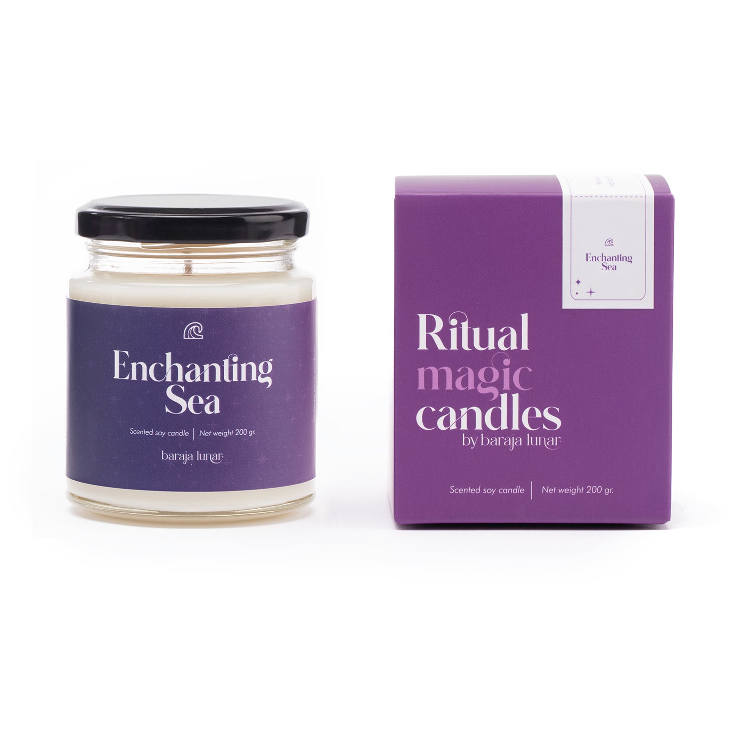 Ritual Magic Candle "Enchanting Sea"